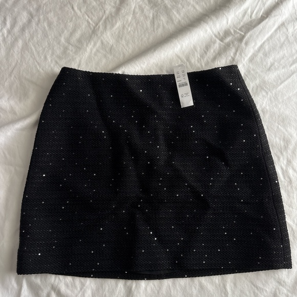 NWT J.crew tweed with sequin skirt - Picture 1 of 6